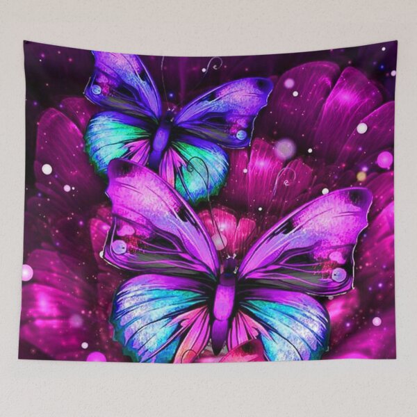 Item preview, Dynamic Deep Pink Duo Butterflies designed and sold by NexusArts.