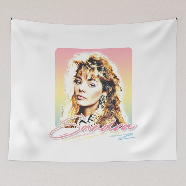 Item preview, Sandra Cretu ///  80s Retro Fan Art Design  designed and sold by AestheticNow.