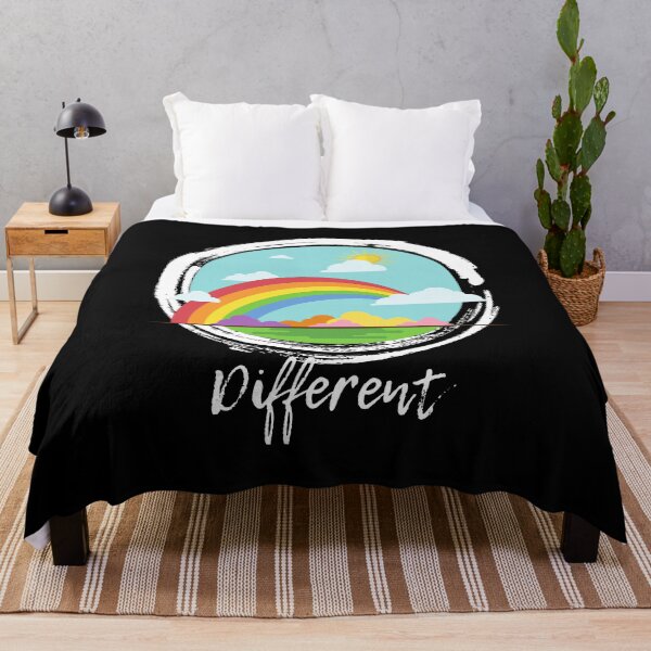 Item preview, Do not hesitate to be different. LGBT Shirts Women Rainbow Tee designed and sold by chorche-design.