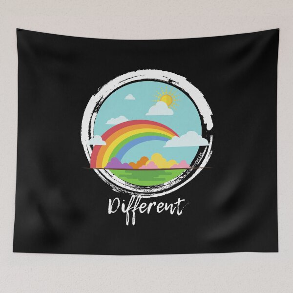 Item preview, Do not hesitate to be different. LGBT Shirts Women Rainbow Tee designed and sold by chorche-design.