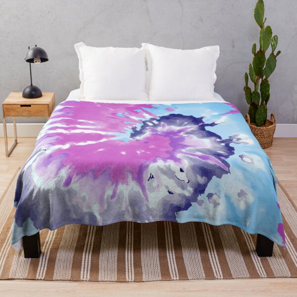 Artikelvorschau, Pastellblauer Spiral-Batikfarbstoff entworfen und verkauft von LisWilliams.