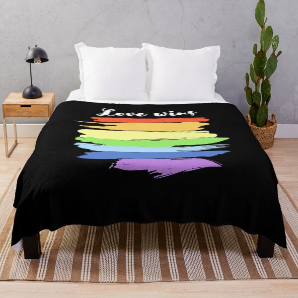 Item preview, Love always wins. LGBT Shirts Women Rainbow Tee designed and sold by chorche-design.