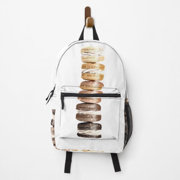 Item preview, Coffee Chocolate Cream Macarons Tower Pastry Kawaii Cake designed and sold by Jolly-Yosei.
