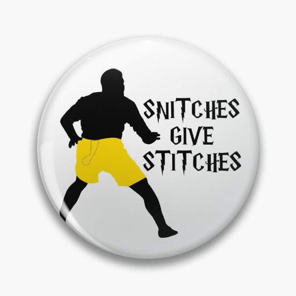 Item preview, Snitches Give Stitches Only Snitch designed and sold by off-broom-art.