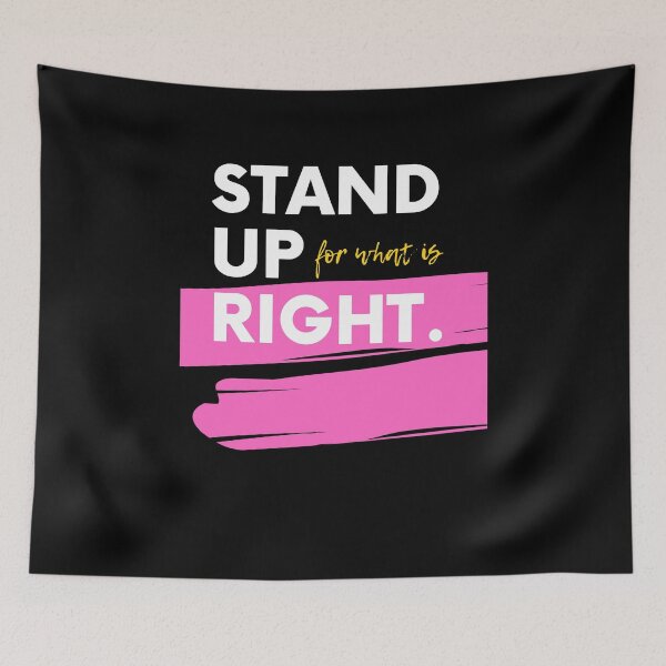 Item preview, Stand up for what is right. LGBT Shirts Women Rainbow Tee designed and sold by chorche-design.