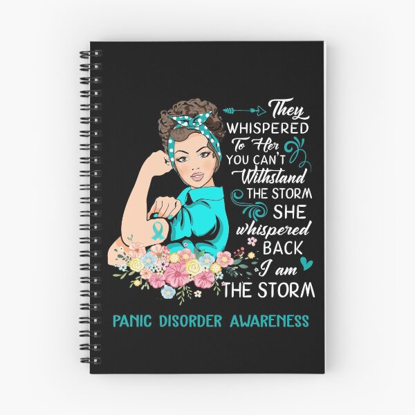 Item preview, I Am The Storm Panic Disorder Awareness designed and sold by Brad-FI.