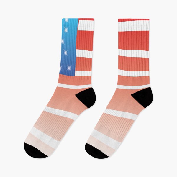 Item preview, Gradient American Flag  designed and sold by QueenBubbleshop.