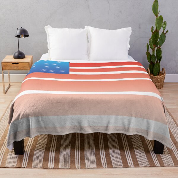 Item preview, Gradient American Flag designed and sold by QueenBubbleshop.