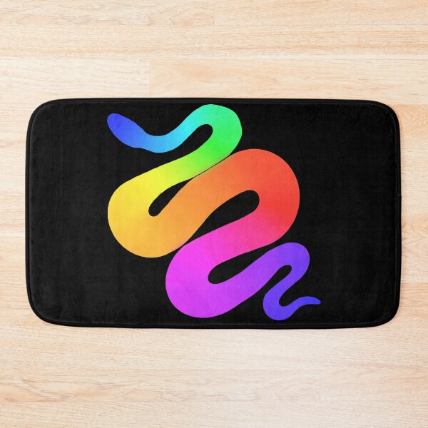 Item preview, Rainbow snake designed and sold by Lemonshaaark.
