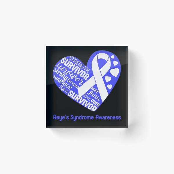 Item preview, Reye's Syndrome Heart Support Reye's Syndrome Warrior Fighting designed and sold by GennieShop.