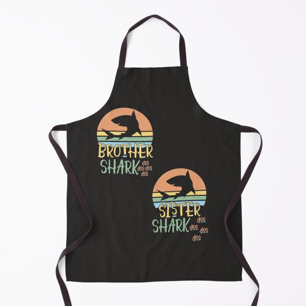 Item preview, Brother Shark, Sister Shark Doo Doo Doo Doo Graphic Text Design Gift designed and sold by delohill.