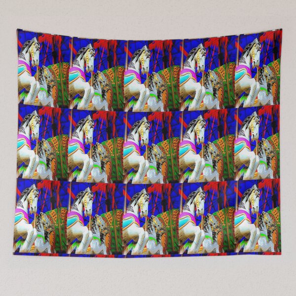Item preview, Carousel Horsey Racing designed and sold by Jean Gregory Evans.