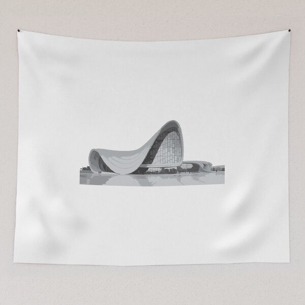 Item preview, Heydar Aliyev Center Designed by Zaha Hadid designed and sold by kazumaoski.