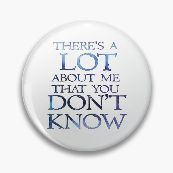 Item preview, Wizards-Inspired "A Lot About Me" designed and sold by mulberrydragon.