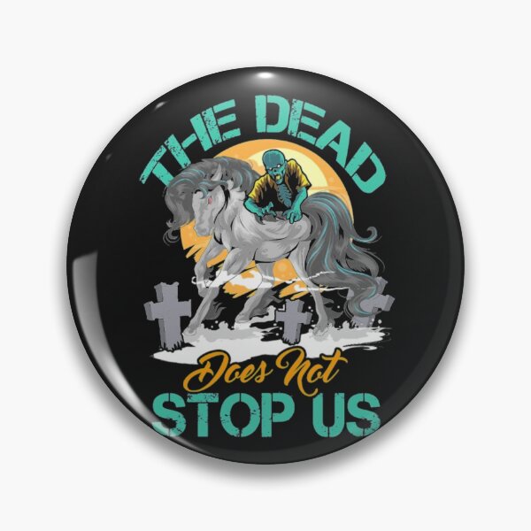 Item preview, Zombie with horse on graveyard Halloween gift designed and sold by Clavitaps.