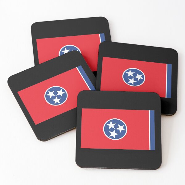 Item preview, Tennessee Tristar State Flag designed and sold by SportsT-Shirts.