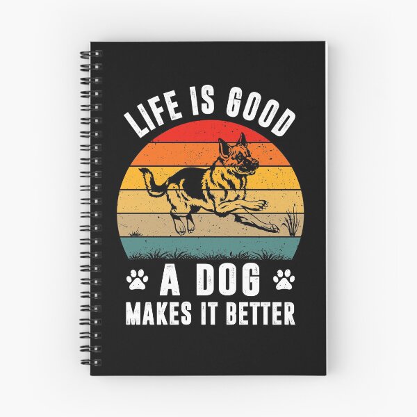 Item preview, Life Is Good A Dog Makes It Better Dog Lovers Gift T-Shirt designed and sold by kingfordesign.