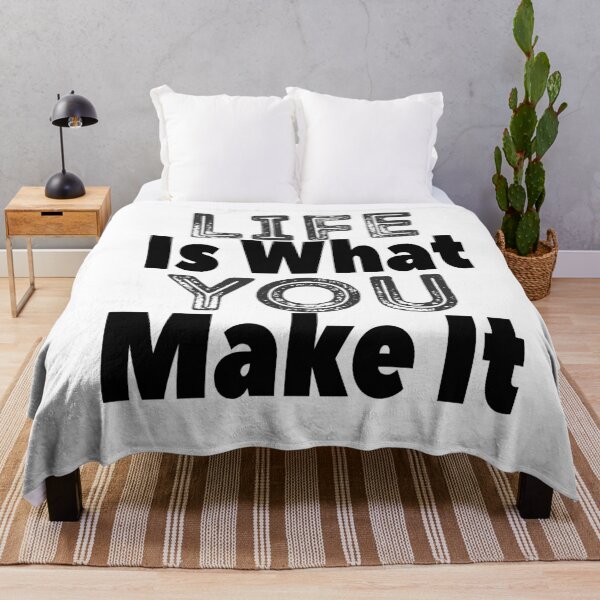 Item preview, Life Is What You Make It designed and sold by AMZIL-ZA.