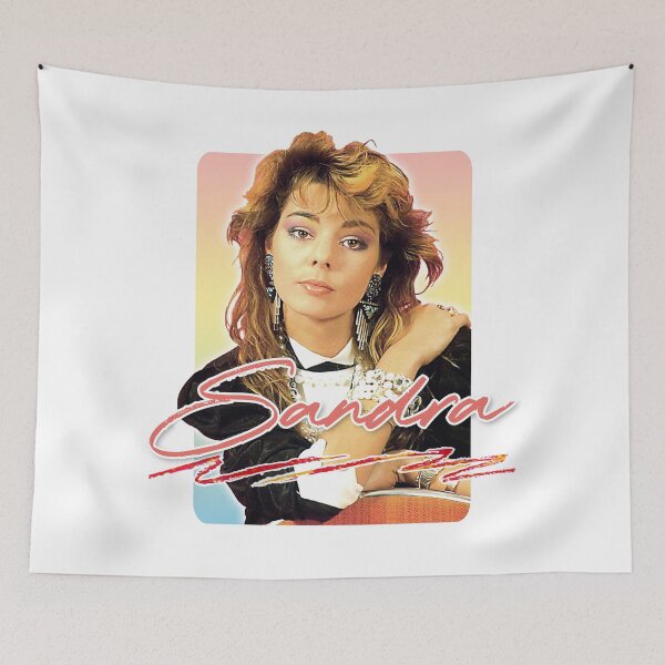 Item preview, Sandra Cretu ///  80s Retro Fan Art Design  designed and sold by AestheticNow.