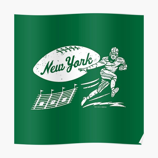 : New York City Jets Football Poster American Football Sports  Canvas Printed Wall Decoration Art Living Room Artwork Poster Bedroom  Living Room Decoration Painting (Unframed Canvas,16x24inch): Posters &  Prints