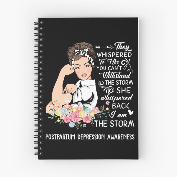 Item preview, I Am The Storm Postpartum Depression Awareness designed and sold by Brad-FI.