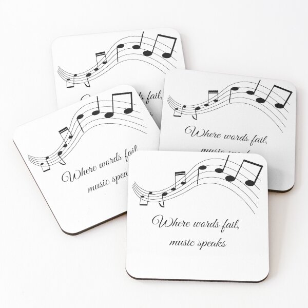 Item preview, Where Words Fail, Music Speaks designed and sold by bittes.