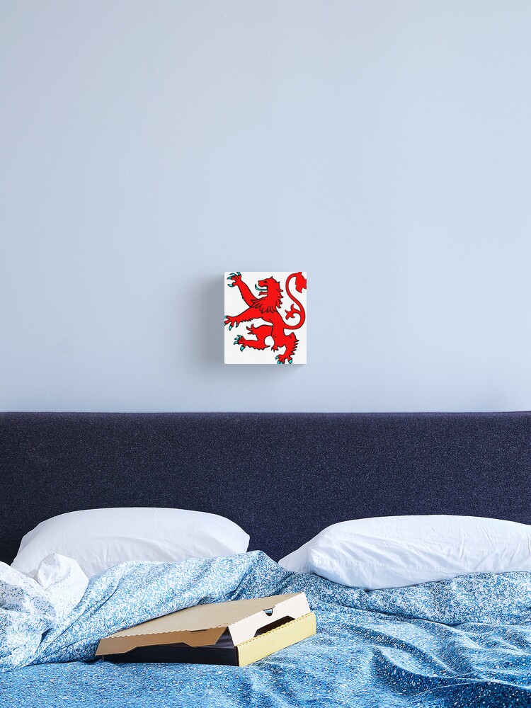 Thumbnail 2 of 3, Canvas Print, Scottish Rampant Lion designed and sold by sweetsixty.