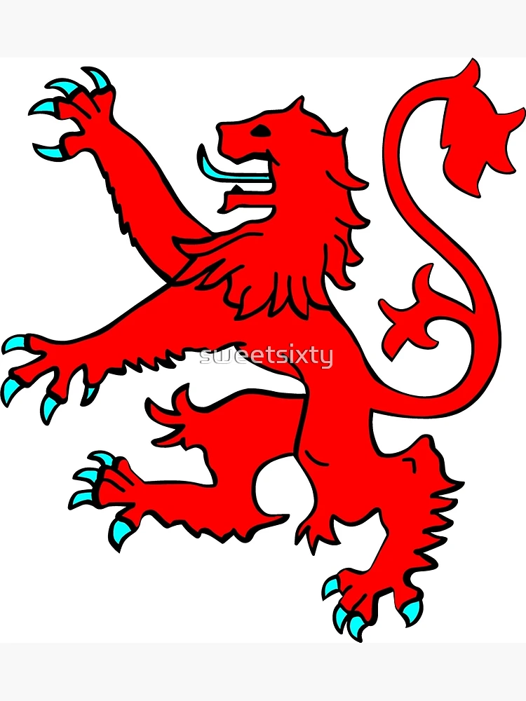 Thumbnail 3 of 3, Poster, Scottish Rampant Lion designed and sold by sweetsixty.