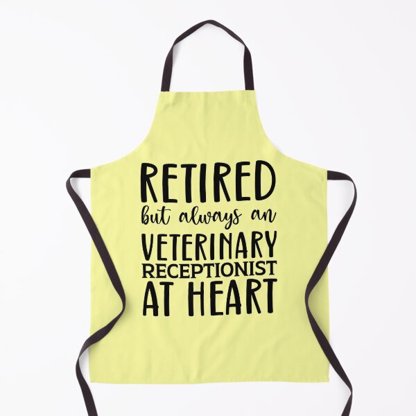 Item preview, Retired But Always An Veterinary Receptionist At Heart designed and sold by kamrankhan.