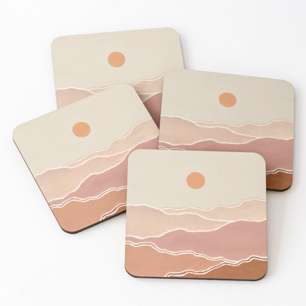 Item preview, Modern Neutral Mountain Landscape designed and sold by designsbyquail.