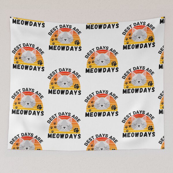 Item preview, best days are meowdays  designed and sold by ronaldsonou.