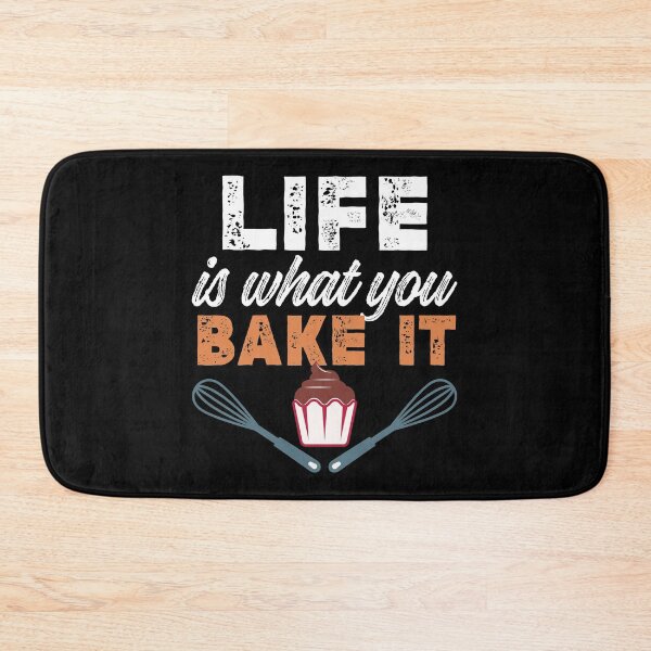 Item preview, Life is what you Bake It | Inspirational Baker designed and sold by Dancing Dolphin Crafts.