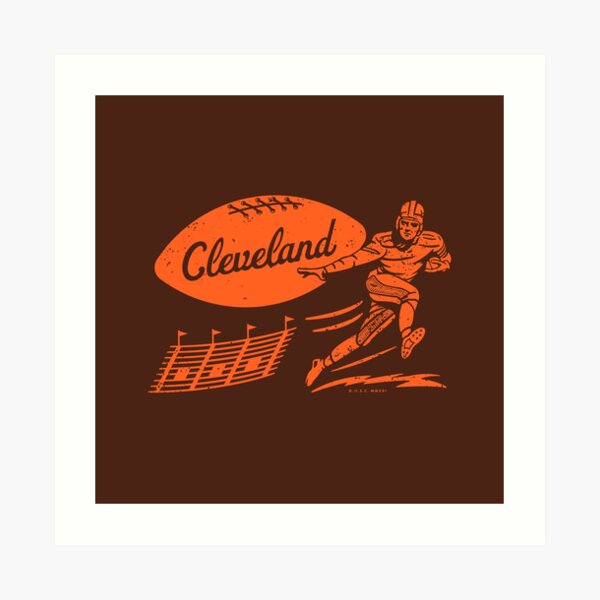 Cleveland Browns Dog Poster for Sale by Dmitri Morari