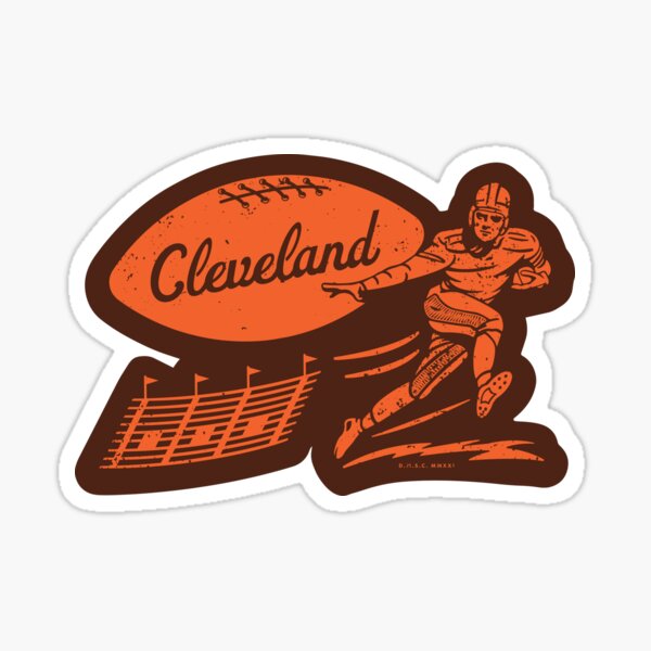 Cleveland Browns STICKER Myles Garrett Fans only Pittsburgh Sucks