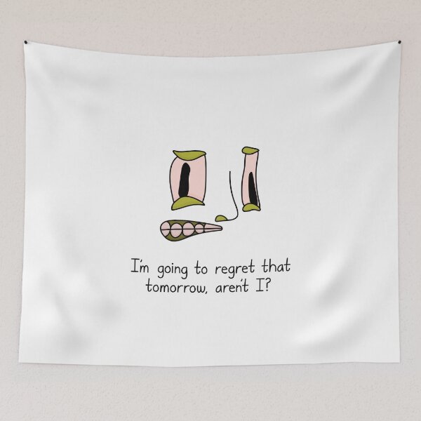 Item preview, Stressin Face - Going To Regret That Tomorrow designed and sold by SeanDontGetFish.