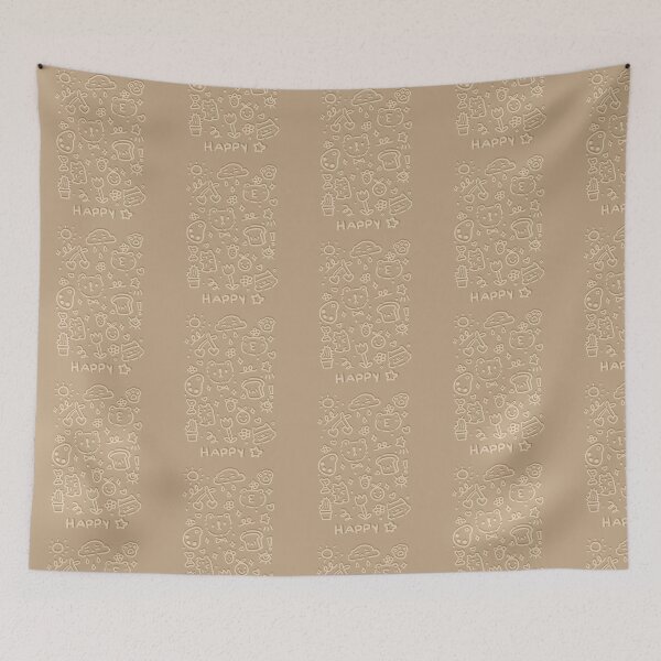 Item preview, Beige and Brown Aesthetic Pattern designed and sold by Atelier CM.
