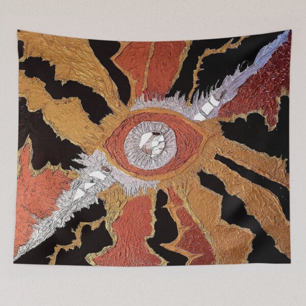 Item preview, Original paint Richard Kazar gold eye designed and sold by Richard Kazar.