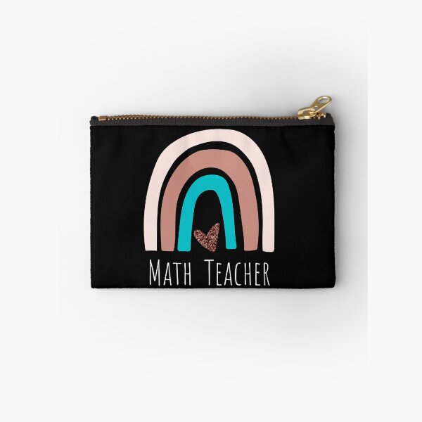 Item preview, Math Teacher with rainbow designed and sold by Oreo2020 Creations.