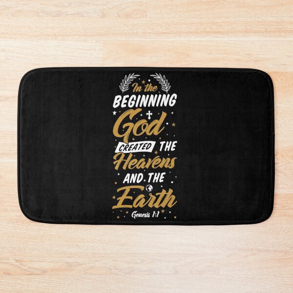 Item preview, In the beginning God created the heavens and the Earth designed and sold by Rsagur12.