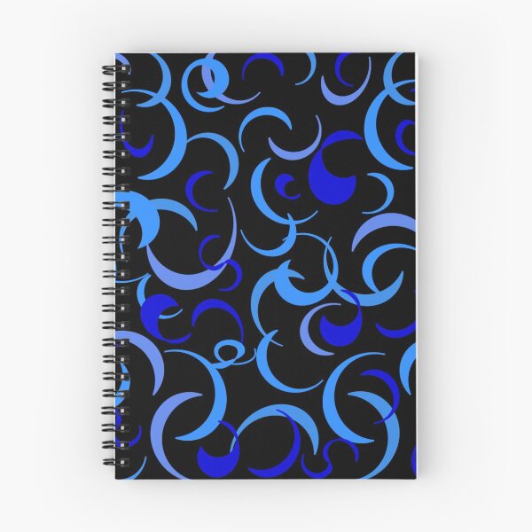 Item preview, Blue on Black designed and sold by MaritzaGoodIdea.