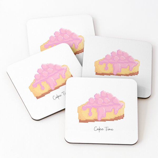 Item preview, Pixel Strawberry Cheesecake designed and sold by sanashibata.