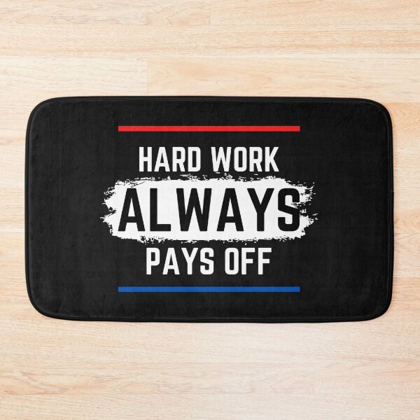 Item preview, Hard work always pays off - Essential motivational T-Shirt designed and sold by J4mgr3m4r.