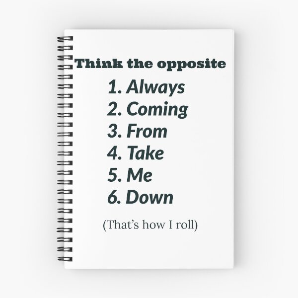 Item preview, Rickroll- Think the opposite in black designed and sold by BrainArtStudio.