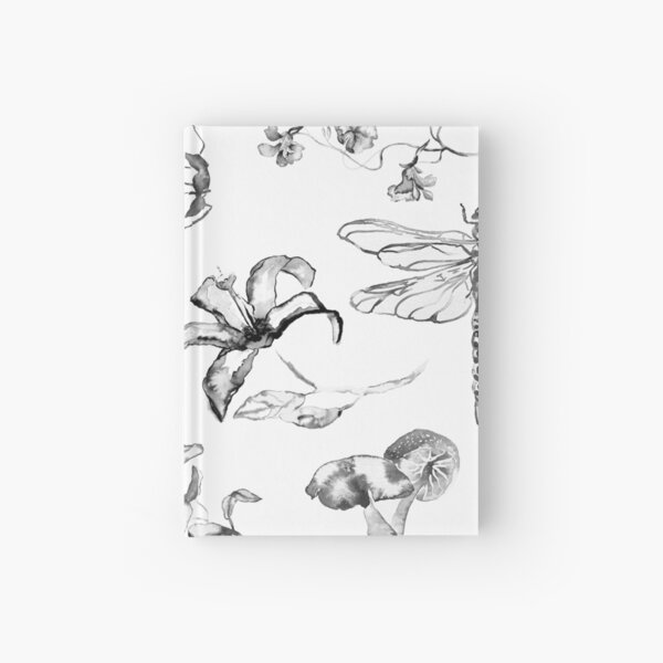 Botánicas en tinta china Cuaderno de tapa dura