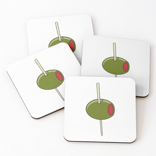Item preview, Olive on a toothpick, Martini olive, pimento olive, cocktail garnish,  designed and sold by Nostrathomas66.