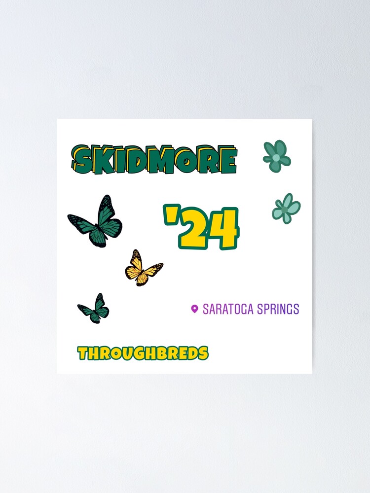 "Skidmore Class of 2024 Sticker Pack" Poster by brookeee101 Redbubble