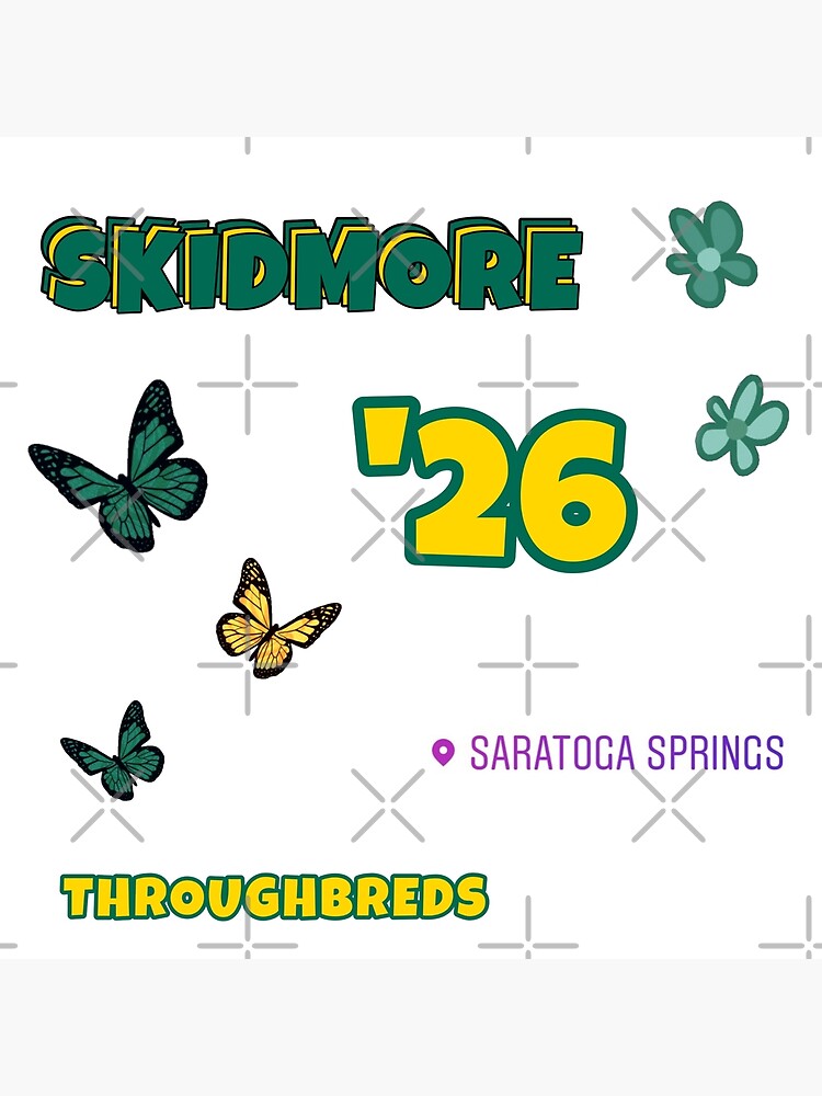 "Skidmore Class of 2026 Sticker Pack" Poster for Sale by brookeee101