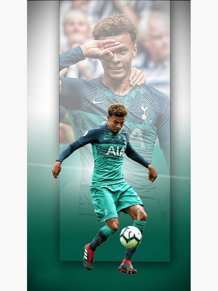 Art Dele Alli Wallpaper Sticker For Sale By Ngaburit Redbubble