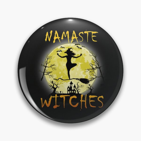 Artikelvorschau, Namaste Hexe Halloween Ghost Design entworfen und verkauft von StarcyWol.