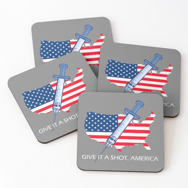 Item preview, Retro Vaccinate America Insignia designed and sold by skullislandprod.